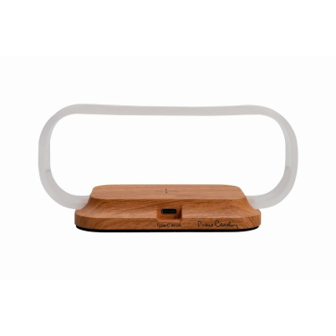 Logo trade promotional merchandise photo of: Phone stand with wireless charger JEROME Pierre Cardin