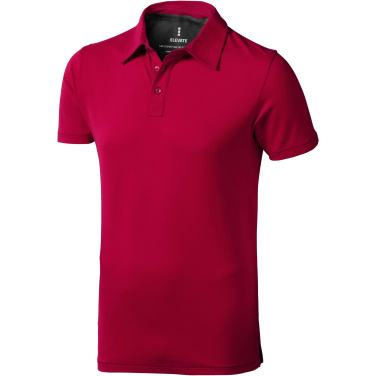 Logo trade advertising products image of: Markham short sleeve men's stretch polo