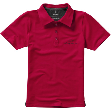 Logotrade promotional gift image of: Markham short sleeve women's stretch polo