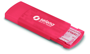 Logo trade corporate gifts picture of: Container with plasters