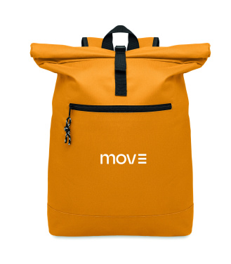 Logo trade promotional items picture of: 600Dpolyester rolltop backpack