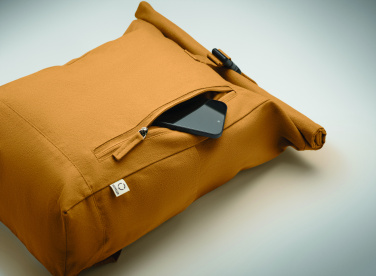 Logotrade promotional product picture of: Roll top backpack 390 gr/m²