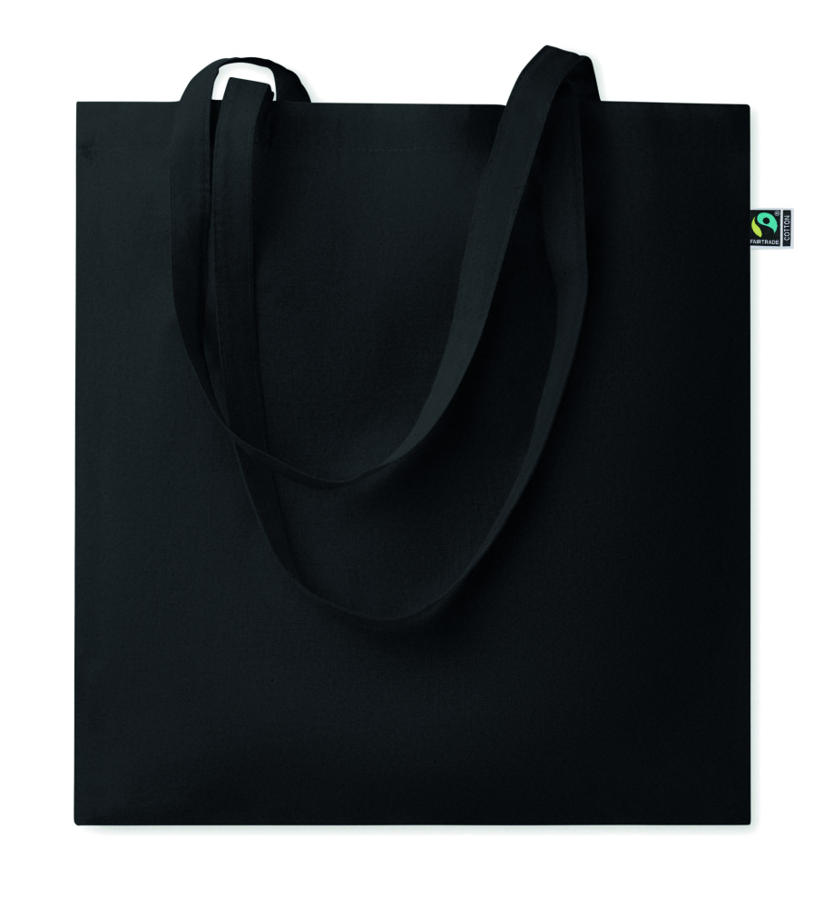 Logo trade promotional giveaway photo of: Shopping bag Fairtrade 180gr