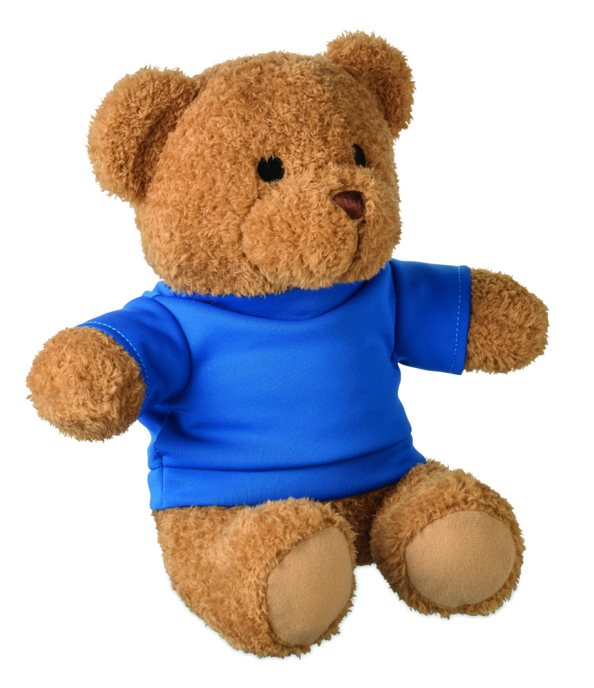 Logotrade advertising product picture of: Teddy bear with t-shirt 23 cm