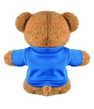 Logo trade promotional gifts image of: Teddy bear with t-shirt 23 cm