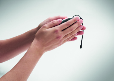 Logo trade advertising products image of: Aluminium electric hand warmer