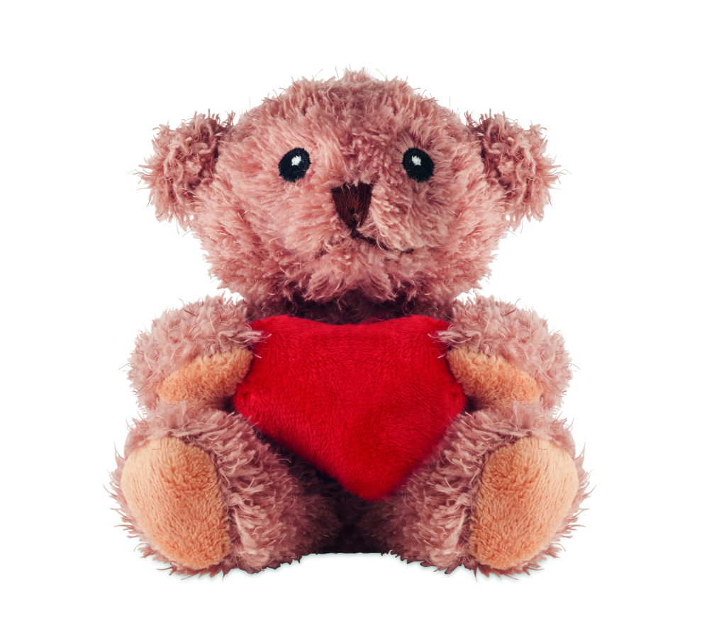 Logotrade promotional merchandise photo of: Teddy bear plush with heart