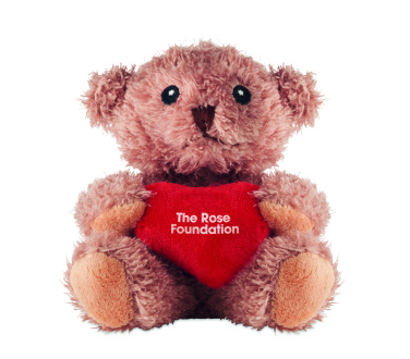 Logotrade promotional item picture of: Teddy bear plush with heart