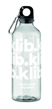 Logo trade promotional merchandise photo of: RPET bottle 500ml