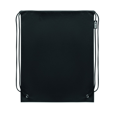 Logo trade promotional merchandise picture of: Drawstring bag RPET non-woven