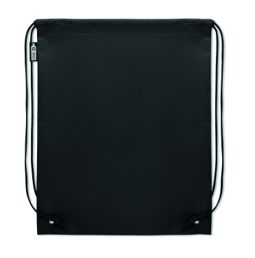 Logotrade promotional gift picture of: Drawstring bag RPET non-woven