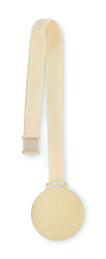Logotrade promotional giveaway picture of: Wooden medal