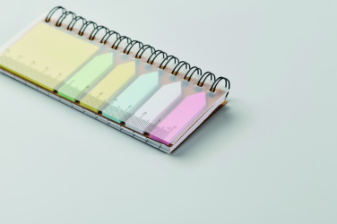 Logo trade promotional merchandise picture of: Memo pad in PP