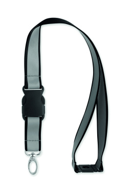 Logotrade promotional merchandise photo of: Reflective RPET lanyard