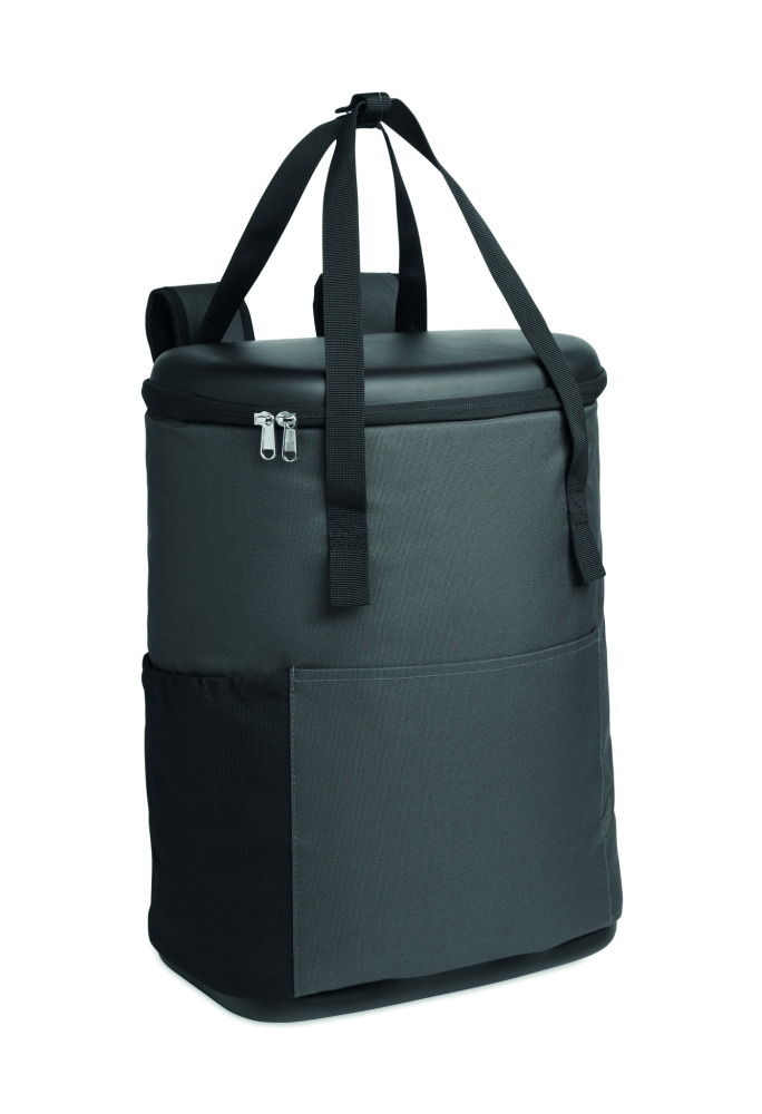 Logo trade promotional merchandise image of: Cooler rucksack 600D RPET