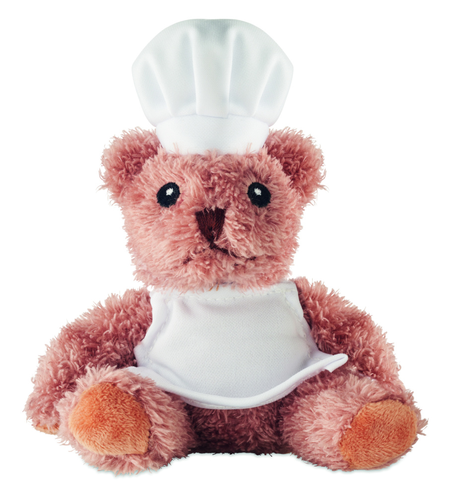 Logotrade promotional item image of: Teddy bear plush chef