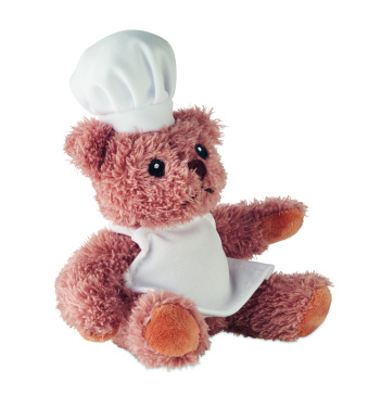 Logo trade promotional items picture of: Teddy bear plush chef
