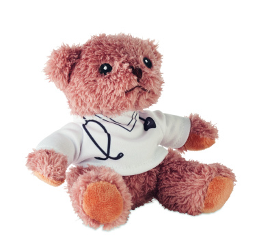 Logo trade corporate gifts picture of: Teddy bear plush doctor