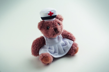 Logotrade promotional product picture of: Teddy bear plush nurse