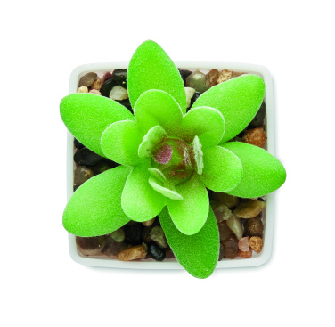 Logo trade promotional giveaways picture of: Mini artificial plant