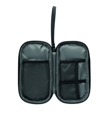 Logotrade advertising products photo of: Tech organiser pouch 600D RPET