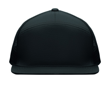 Logotrade promotional product picture of: 7 panel flat visor cap