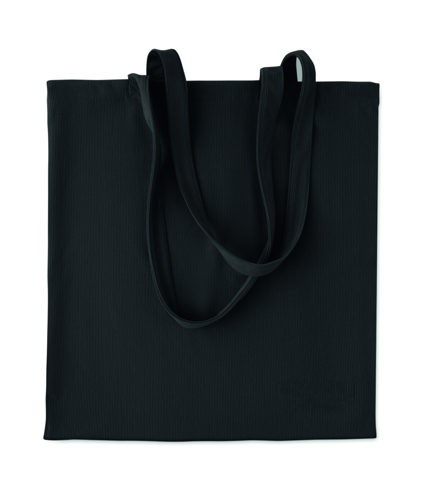Logo trade promotional gift photo of: Corduroy shopping bag