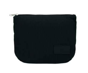 Logo trade advertising products picture of: Corduroy cosmetic bag