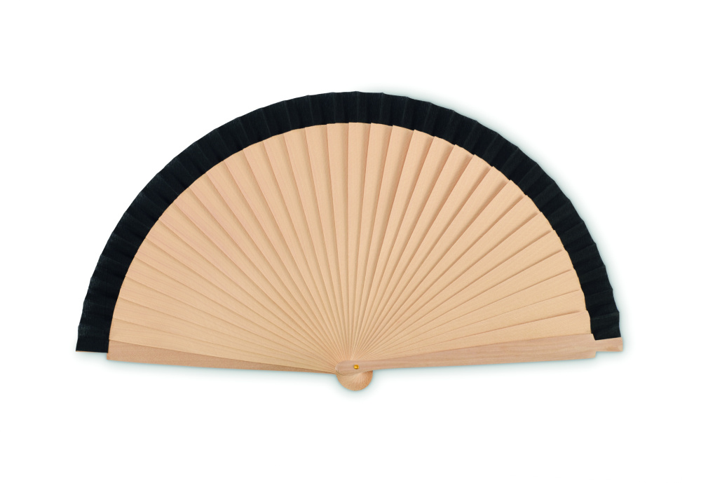 Logotrade advertising product picture of: Wooden hand fan