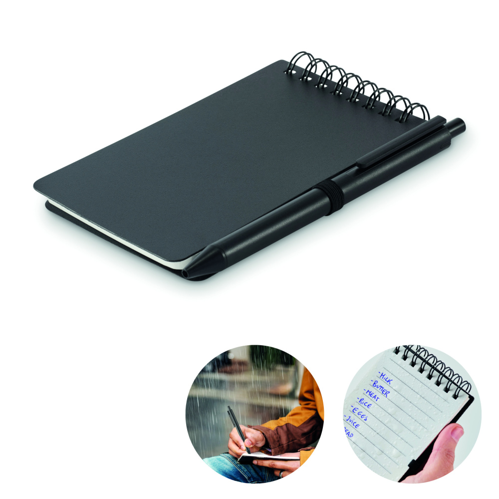 Logo trade corporate gifts picture of: Water repellent notepad