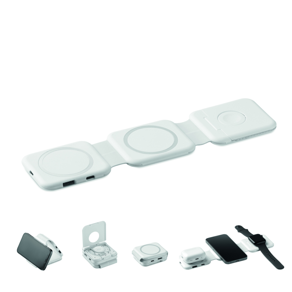 Logo trade corporate gifts picture of: Foldable charging station