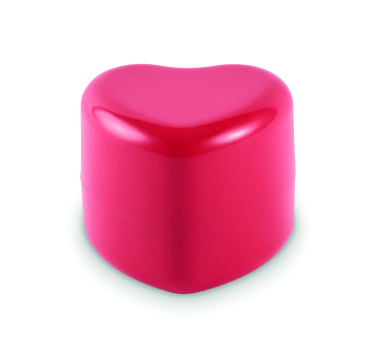 Logotrade promotional merchandise image of: Heart shape vegan lip balm