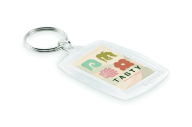 Logotrade promotional products photo of: Classic acrylic keyring