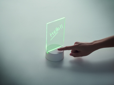 Logo trade corporate gift photo of: Light-up LED memo board
