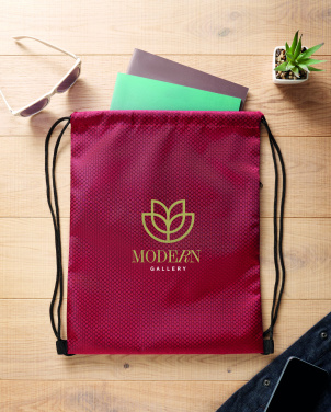 Logo trade advertising products picture of: Drawstring bag in 420D RPET