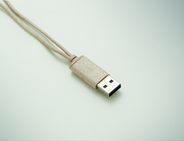 Logo trade promotional giveaways picture of: Cable set in case