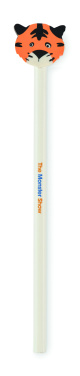 Logotrade promotional giveaway image of: Wooden pencil in animal shape