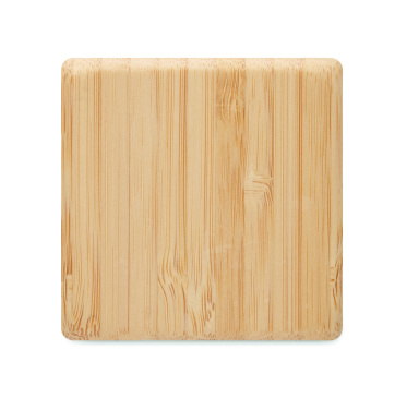 Logotrade promotional item image of: Bamboo twist snooze timer