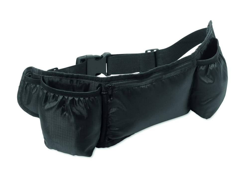 Logo trade promotional merchandise picture of: Sports waist bag 420D RPET