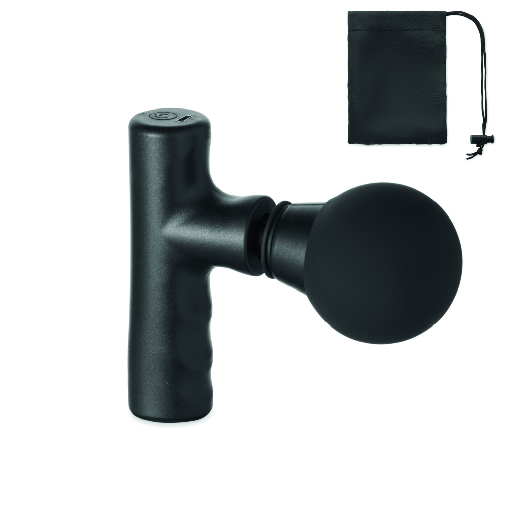 Logotrade advertising product picture of: Massage gun in ABS