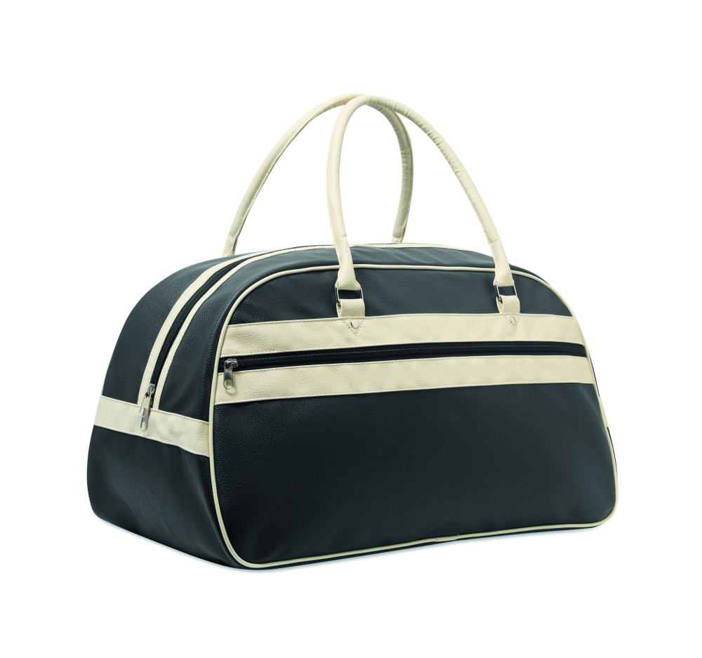 Logo trade promotional merchandise image of: PU sports bag