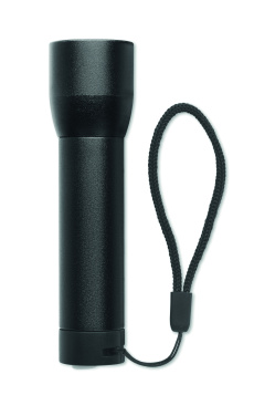 Logo trade corporate gifts picture of: Aluminium rechargeable torch