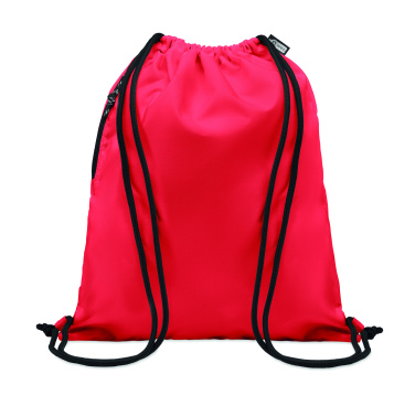 Logotrade promotional giveaway picture of: Large drawstring bag 300D RPET