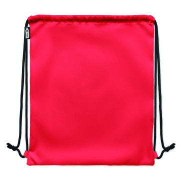 Logotrade promotional items photo of: Large drawstring bag 300D RPET