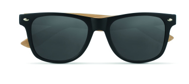 Logo trade promotional merchandise image of: Sunglasses with bamboo arms RAKVERE