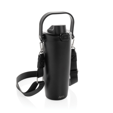 Logotrade corporate gift picture of: Avira Ayala RCS re-steel duosip lockable crossbody tumbler