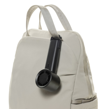 Logotrade promotional product picture of: Twist RCS recycled plastic re-chargeable portable fan