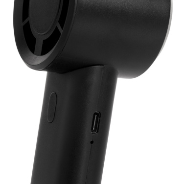 Logotrade promotional product image of: Twist RCS recycled plastic re-chargeable portable fan