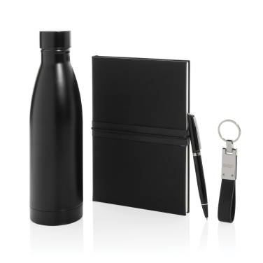 Logotrade promotional gift image of: Swiss Peak RCS deluxe business gift set w/ water bottle