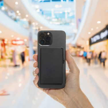 Logotrade promotional product image of: Standard aluminium RFID magnetic phone cardholder